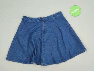 spódnice jeansowe trapezowe z guzikami: Spódnica damska, rozmiar L — 4