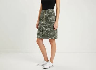 spodnie moro dresy: Cropp, Spódnica damska, rozmiar M — 7