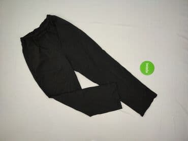 Women: New Collection, Material trousers for women, size S (EU 36) — 2