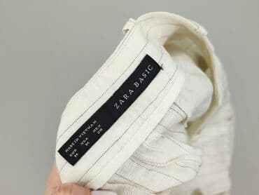 spodnie z lampasami zara: Zara, Spodnie materiałowe damskie, rozmiar M — 4