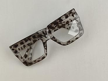 Okulary, Przezroczyste, Prostokątne kształt, stan - Idealny