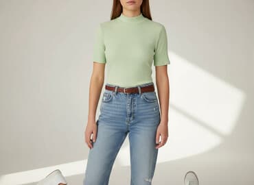 majtki tureckie: Amisu, T-shirt damski, rozmiar S — 6