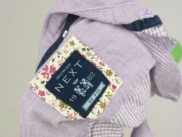 sukienka w geometryczne wzory h: Shirt 2-3 years, condition - Very good, pattern - Cell, color - Purple — 4