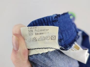 spódniczka dżinsowe z wysokim stanem: Via cortesa, Spódnica damska, rozmiar L — 5