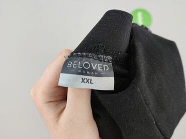 długie spodnie damskie dla wysokich: Beloved, Spodnie materiałowe damskie, rozmiar 2XL — 4