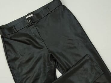 orsay spodnie woskowane czarne: Orsay, Spodnie materiałowe damskie, rozmiar XL — 2