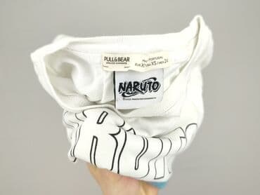 koszulki z nadrukiem poznan: PULL&BEAR, Koszulka dla mężczyzn, rozmiar XS — 5