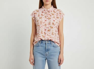 sinsay bluzki koszulowe: Sinsay, Bluzka damska, rozmiar S — 6