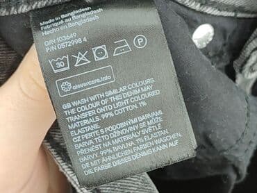 spodnie dresowe nike bez ściągaczy: H&M, Jeansy damskie, rozmiar XS — 5