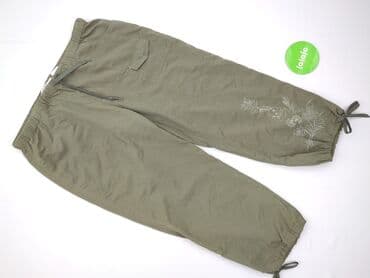 Ze-Ze, Material trousers for women, size L (EU 40) — 2