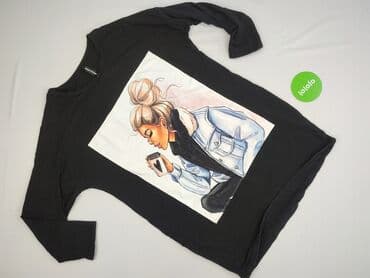 bluzka z dlugim rekawem czarna: Tunika damska, rozmiar 3XL — 2