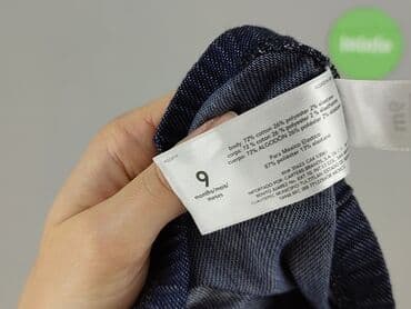 spodnie z prążkowanej tkaniny krzyżówka: Spodnie jeansowe, Carter's, 6-9 miesięcy, stan - Idealny — 5