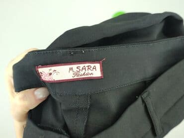 Kobiety: M.Sara, Spodnie materiałowe damskie, S — 4