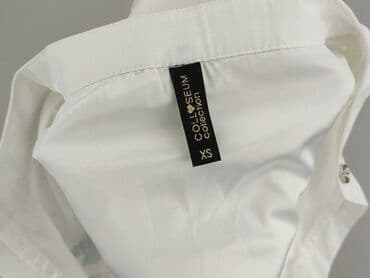 białe luźna bluzki: Colloseum, Bluzka damska, rozmiar XS — 4