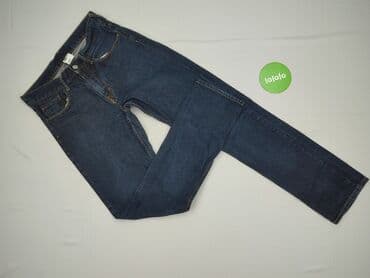 fioletowa bluzka dla dziewczynki: Spodnie jeansowe, H&M, 14 lat, 164, stan - Bardzo dobry — 2