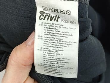 legginsy do biegania czarne: Crivit, Legginsy Sportowe damskie, rozmiar L — 5