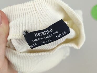 body z prążkowanej dzianiny: Bershka, Top damski, rozmiar XS — 6