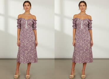 sukienka liliowa na wesele: Shein, Sukienka damska, rozmiar L — 6