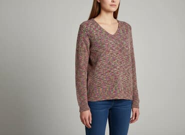 sweter na guziki: Sweter damski, rozmiar M — 6