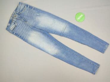 ccc srebrne buty: Jeansy damskie, rozmiar M — 2