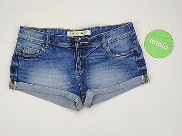 czerwone dżinsy: Denim Co, Szorty damskie, rozmiar M — 2