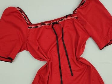 czerwona bluzki wieczorowe: Bluzka damska, rozmiar S — 2