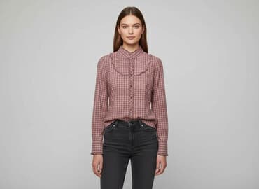 koszula w kratę damska cropp: Cropp, Bluzka damska, rozmiar S — 1