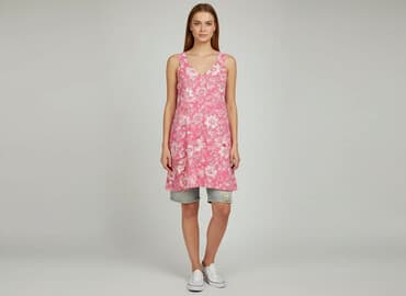 sukienka z haftowanymi kwiatami: Sukienka damska, rozmiar L — 5