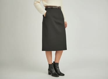 spódnice midi plisowane czarne: Spódnica damska, rozmiar XL — 7