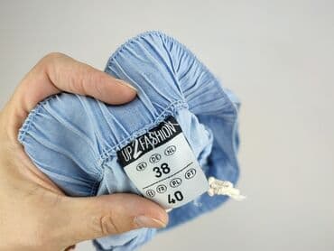 szerokie spodnie new yorker: UpFashion, Spodnie materiałowe damskie, rozmiar M — 4