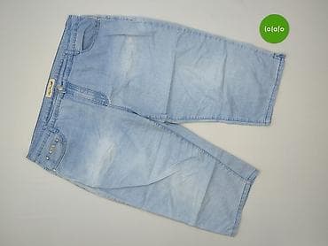 bluzki denim: Spodnie 3/4 damskie, rozmiar 4XL — 2