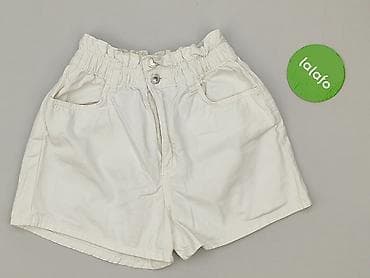 biale spodenki: Denim, Szorty damskie, rozmiar 2XS — 2