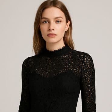 koronkowy top pod marynarkę: Reiss, Bluzka damska, S — 1