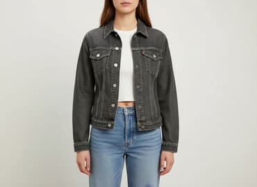 edma kurtki: Levi’s, Kurtka jeansowa damska, rozmiar S — 6