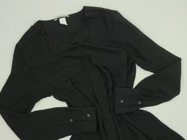 czarne body z długim rękawem h m: H&M, Women's blouse, size XS — 6