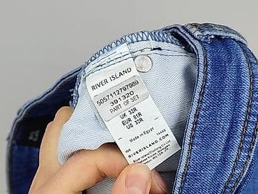 raw blue jeans: River Island, Jeansy damskie, rozmiar L — 5