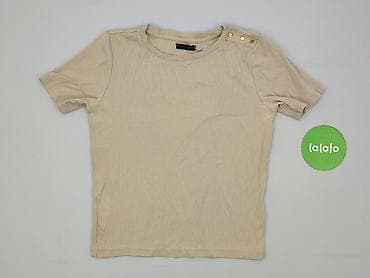 bezowe: T-shirt damski, rozmiar S — 2