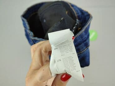 sinsay dżinsy z wysokim stanem: Jeansy damskie, rozmiar S — 5