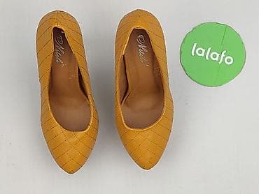 kapcie auta: Czółenka na wysokim obcasie z platformą – damskie - Model: klasyczne — 2