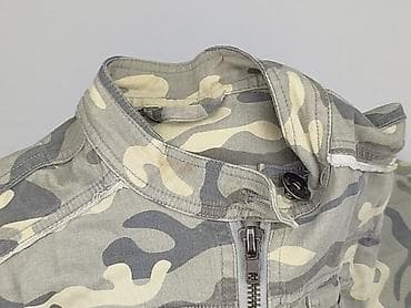 kurtki drill: Damska kurtka w stylu militarnym, rozmiar S. - Wzór: kamuflaż w — 8