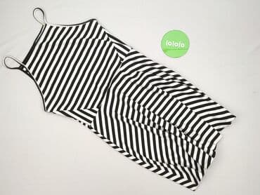 sukienka w kolorowe paski: Divided, Sukienka damska, rozmiar M — 3