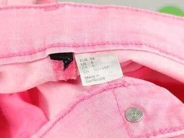 obcisłe krótkie spodenki: H&M, Szorty damskie, rozmiar S — 4