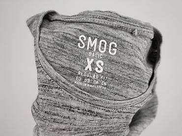 basic koszulka biala: SMOG, Koszulka dla mężczyzn, rozmiar XS — 4