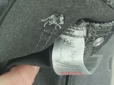 sizeer buty air force: F&F, Jeansy damskie, rozmiar L — 4