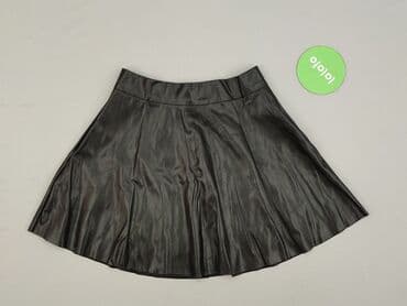 spódnice czarne eko skóra: Spódnica damska, rozmiar S — 2