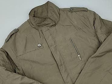 Męska kurtka w kolorze khaki/oliwkowym, rozmiar 5XL (metka: Fashion