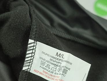 legginsy nylon: Legginsy Ze skóry ekologicznej damskie, rozmiar M — 4