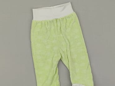 czarne spodnie woskowane: Leggings, 3-6 months, condition - Good — 1