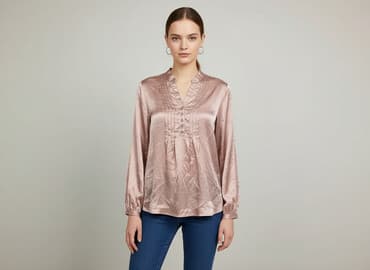 sukienka pudrowy róż allegro: Women`s dress, size S — 1