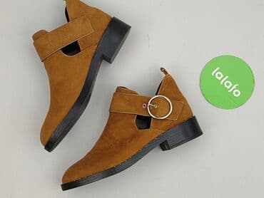 kozaki wiosenne ccc: PULL&BEAR, Botki damskie, 39 — 3